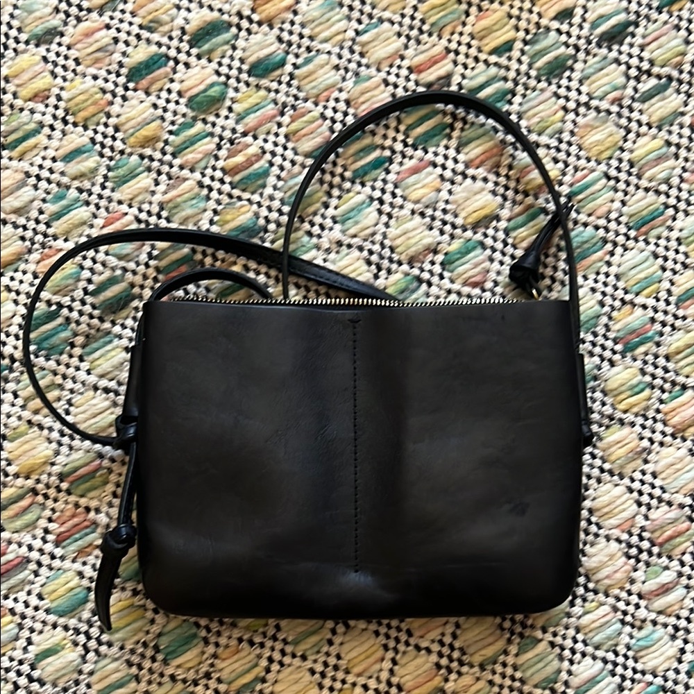 Madewell Black Leather Handbag